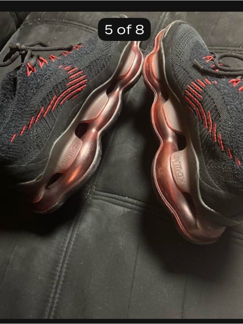 Nike Air Max Scorpion Flyknit 'Bred' Men's Shoes, like new size 9 men